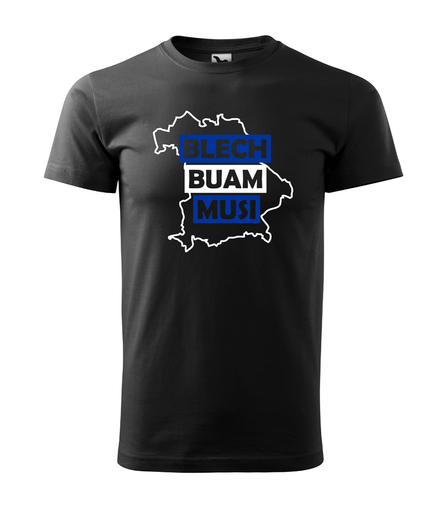 T-Shirt BBM schwarz