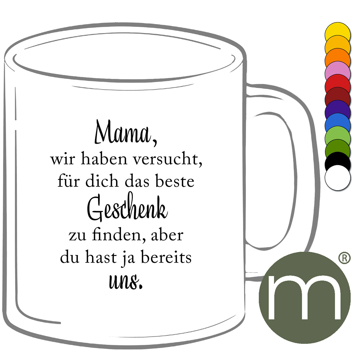 Tasse Klassik #11213 - Mama Geschenk