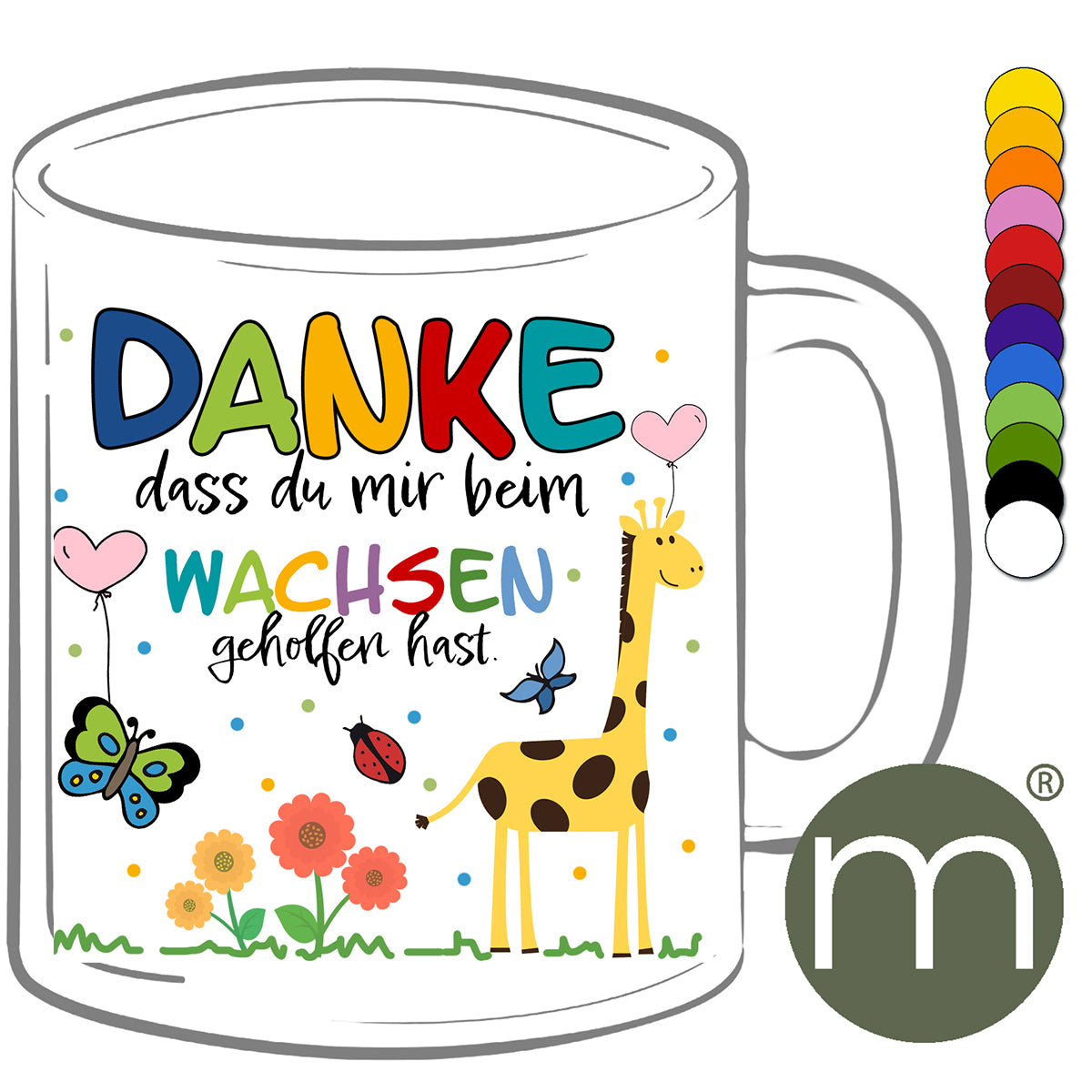 Tasse Klassik #11223 - Danke...
