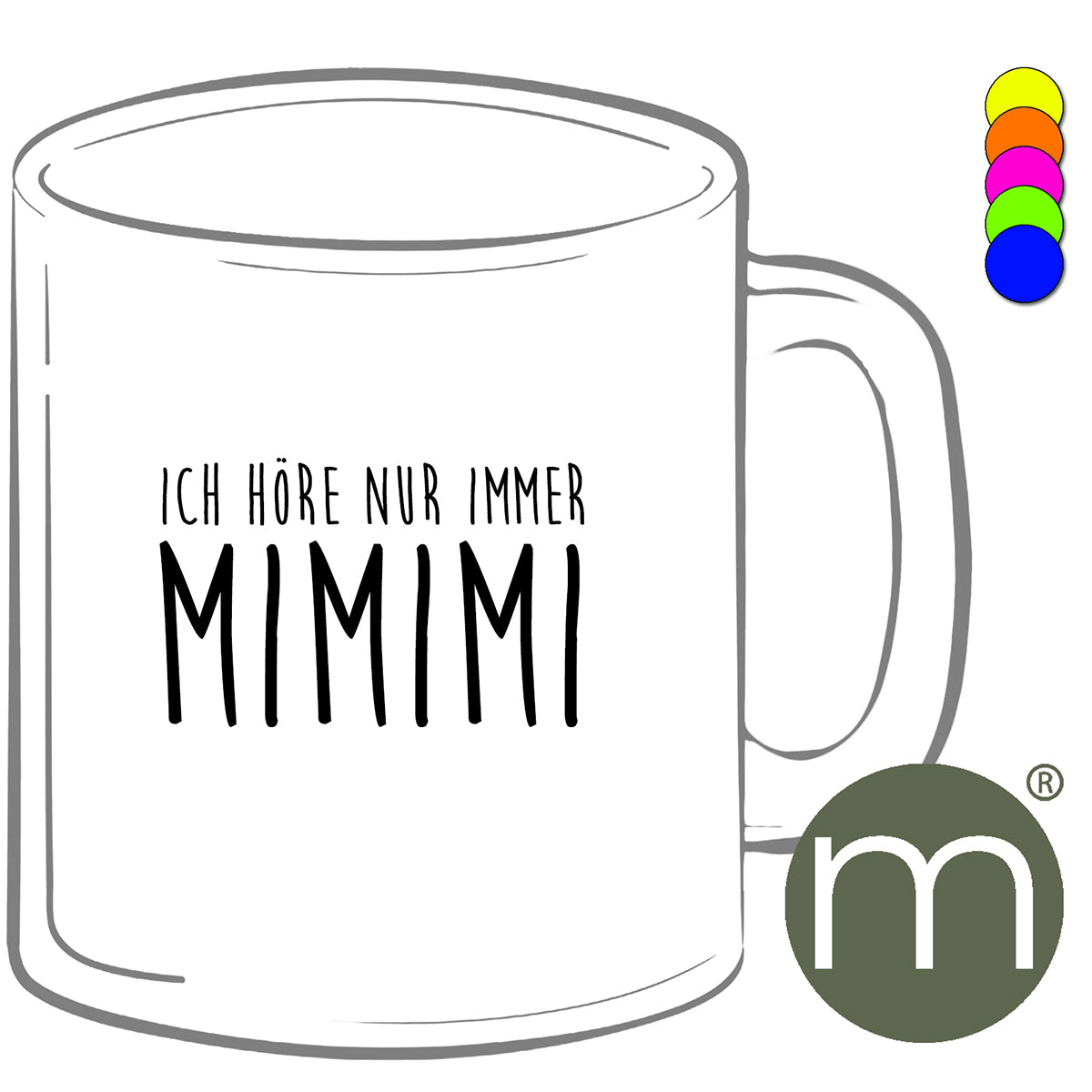 Tasse Neon #12234 - MIMIMI