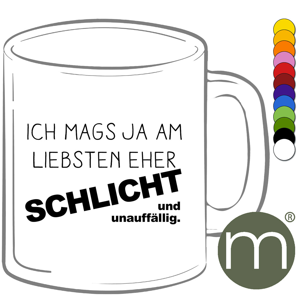 Tasse Klassik #11248 - Schlicht und unauffällig