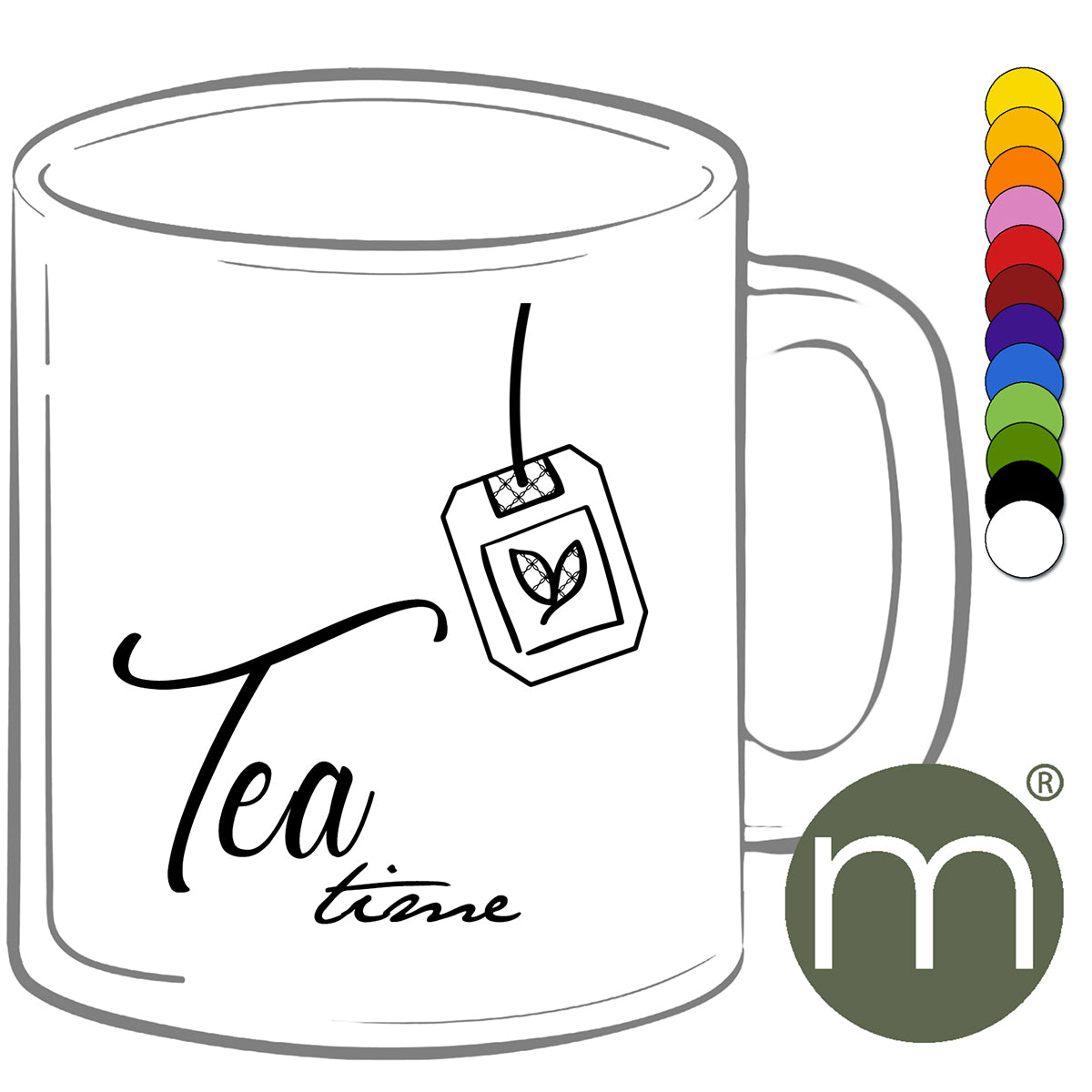 Tasse Klassik #11249 - Tea time