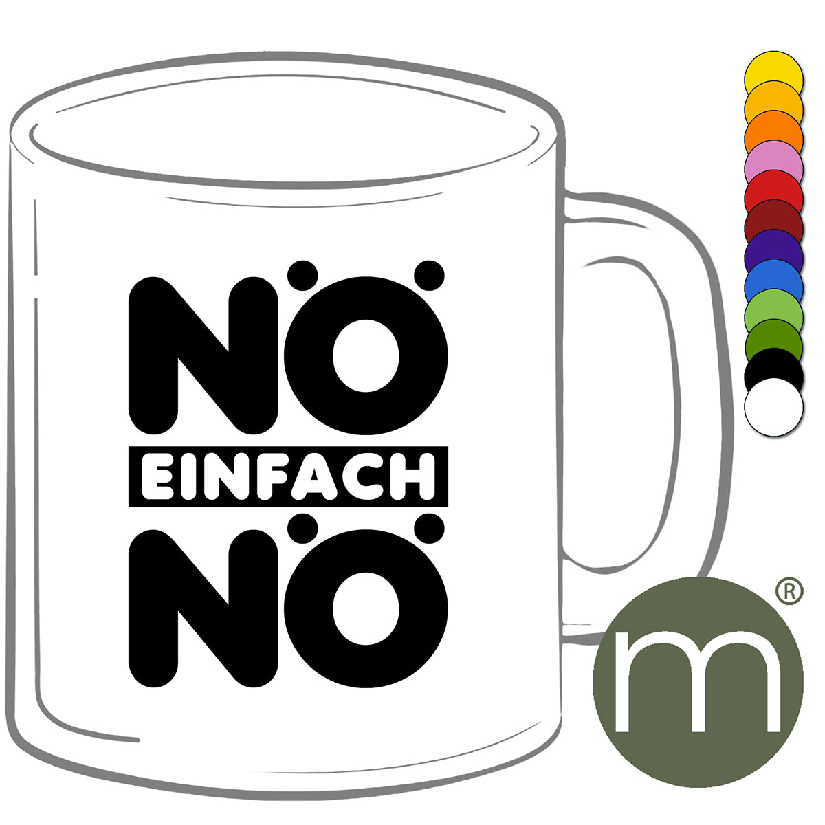 Tasse Klassik #11250 - NÖ einfach NÖ