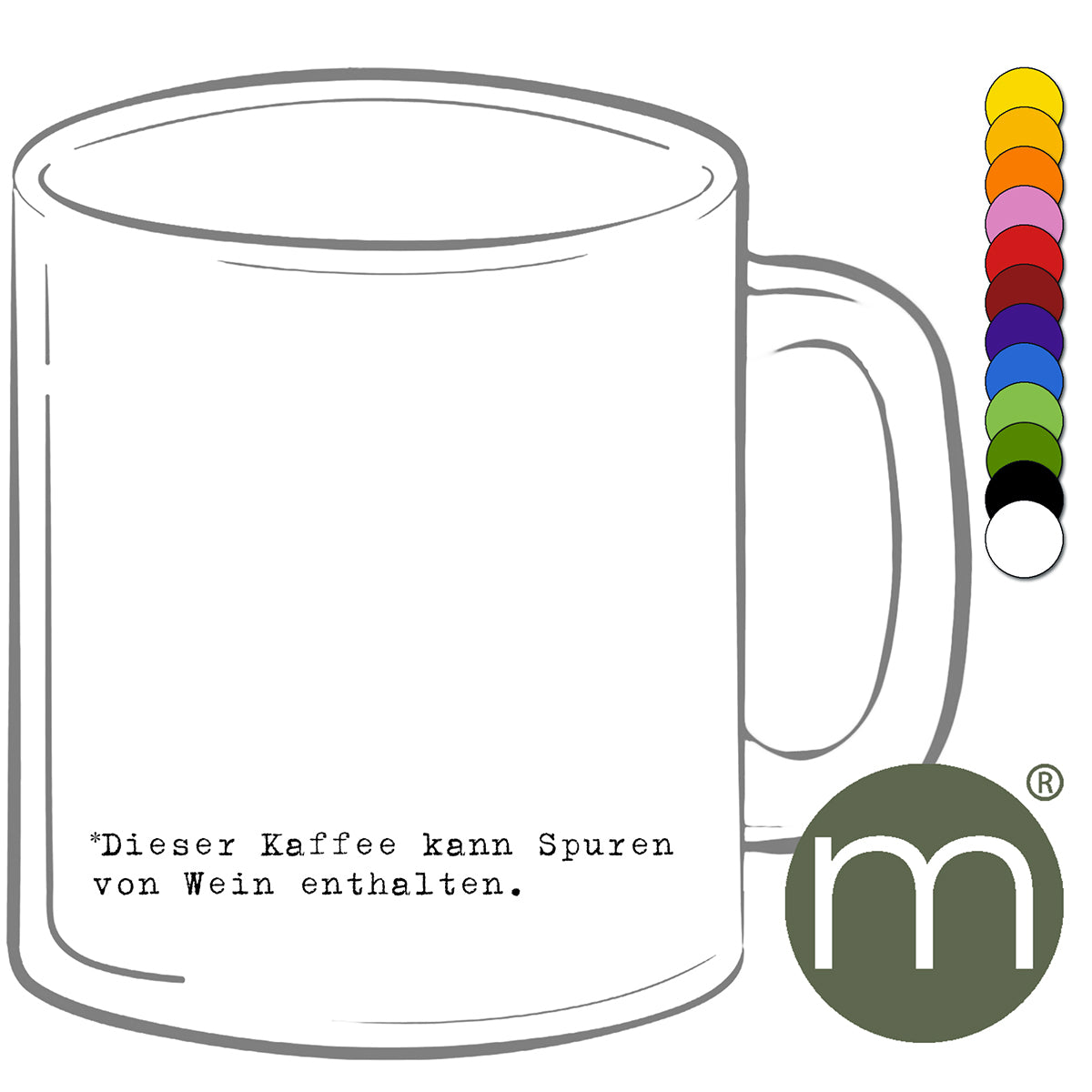 Tasse Klassik #11259 - Dieser Kaffee...