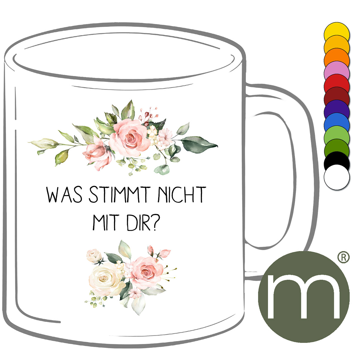 Tasse Klassik #11265 - Was stimmt nicht mit dir?