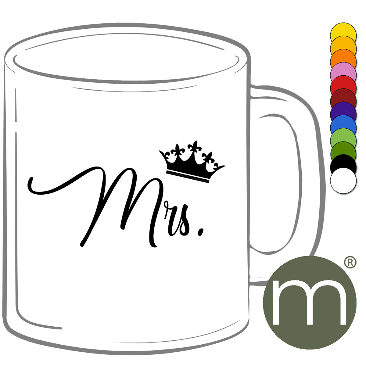 Tasse Klassik #11286 - mrs.