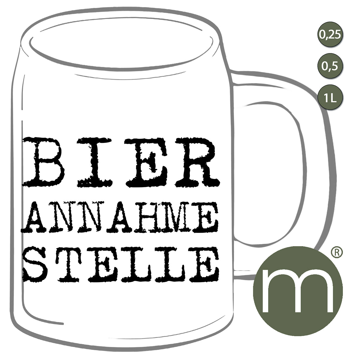 Krug #30604 - Bier Annahme Stelle