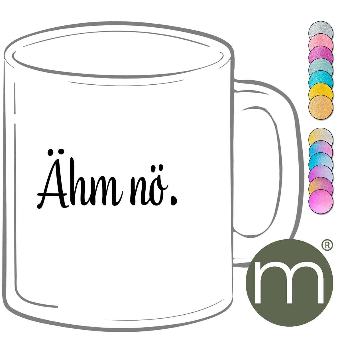 Tasse Glitzer #13200 - Ähm nö.