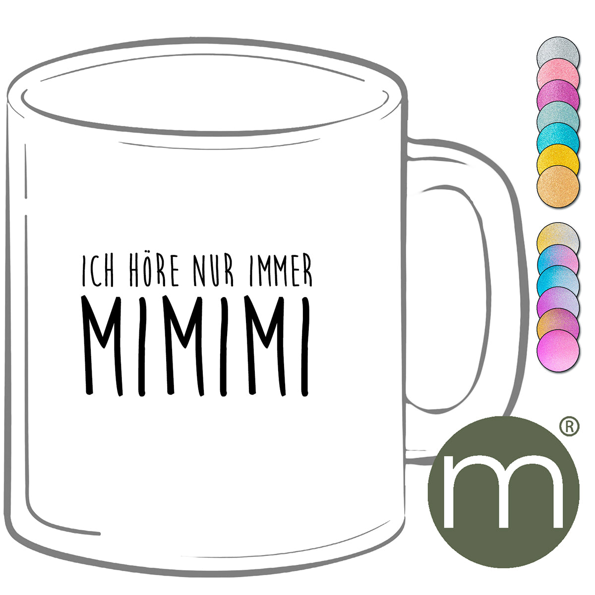 Tasse Glitzer #13234 - MIMIMI