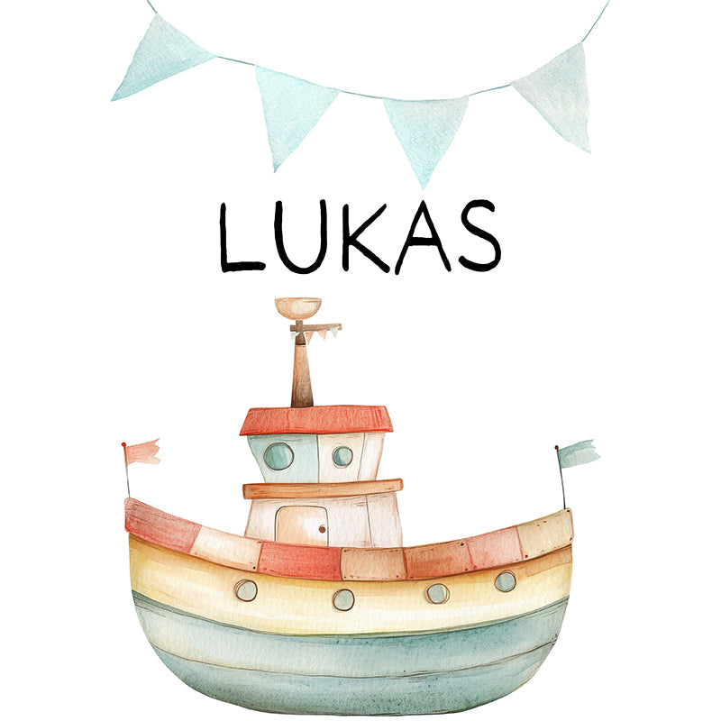 Stofftasche mit Motiv und DEINEM Namen