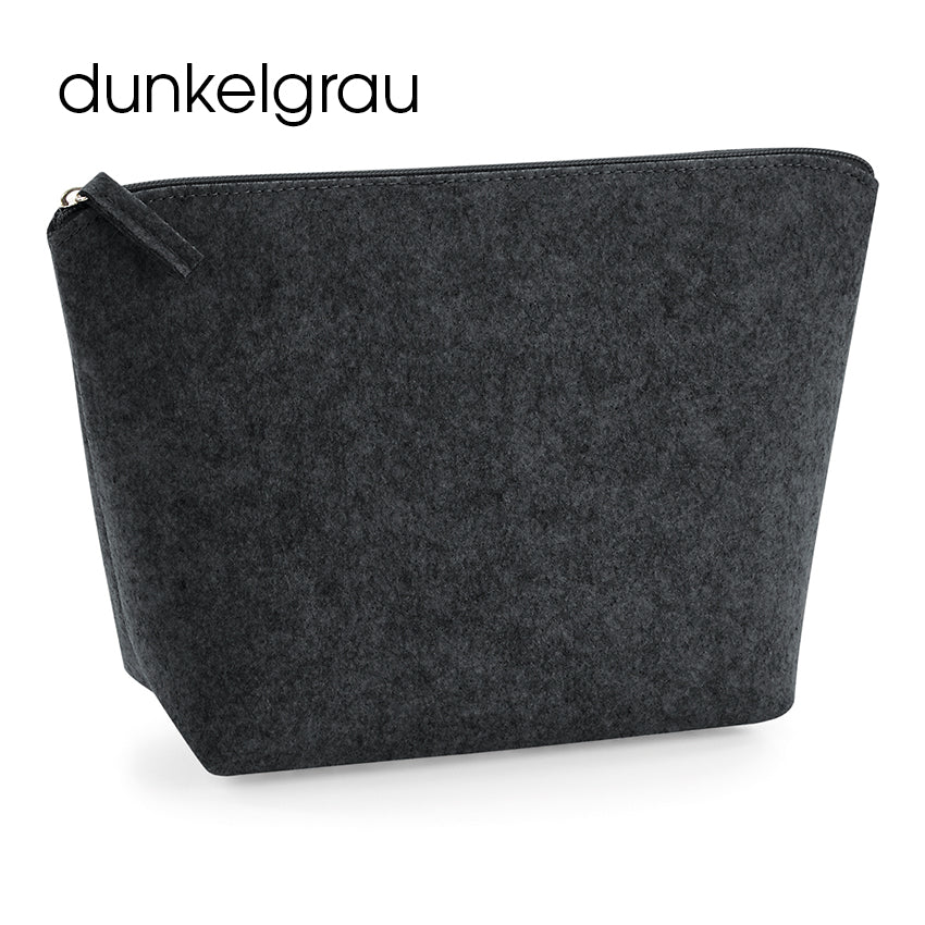 Accessoires Tasche aus Filz mit Namen