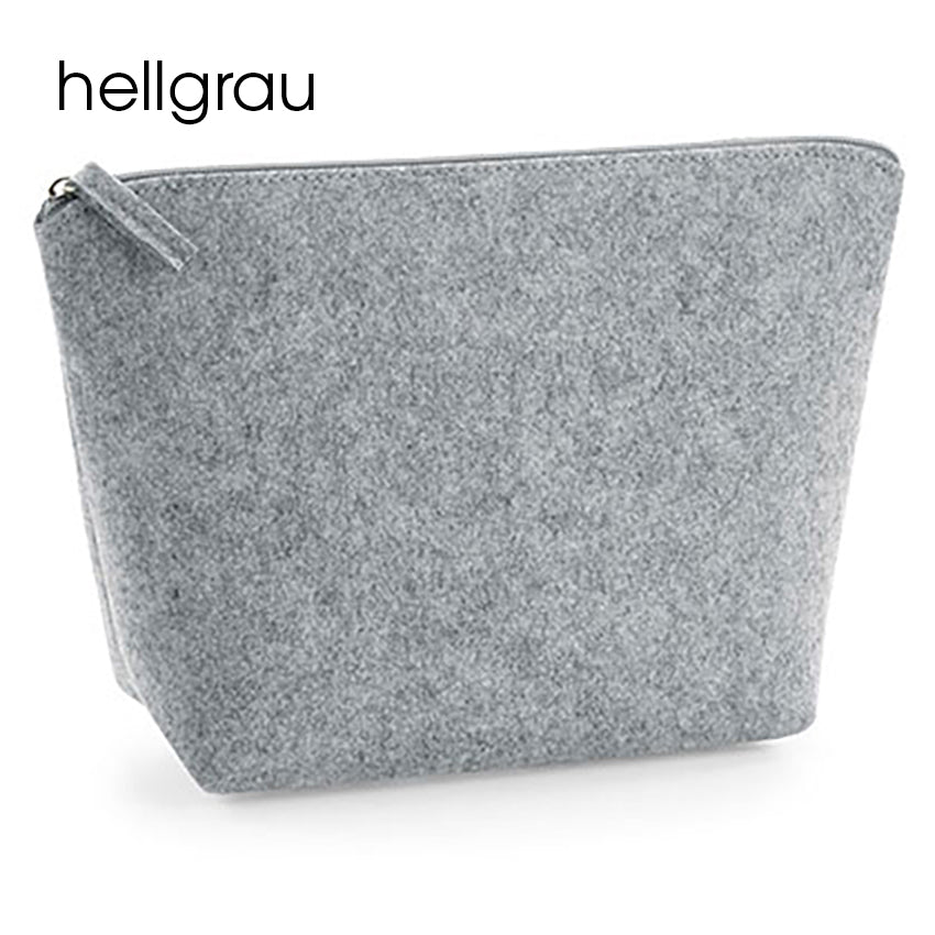 Accessoires Tasche aus Filz mit Namen