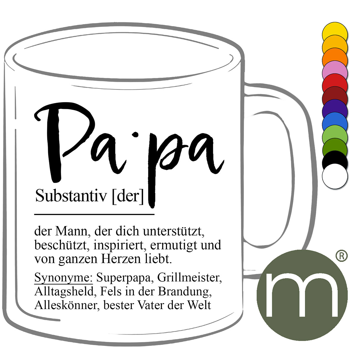 Tasse Klassik #11501 - Papa...