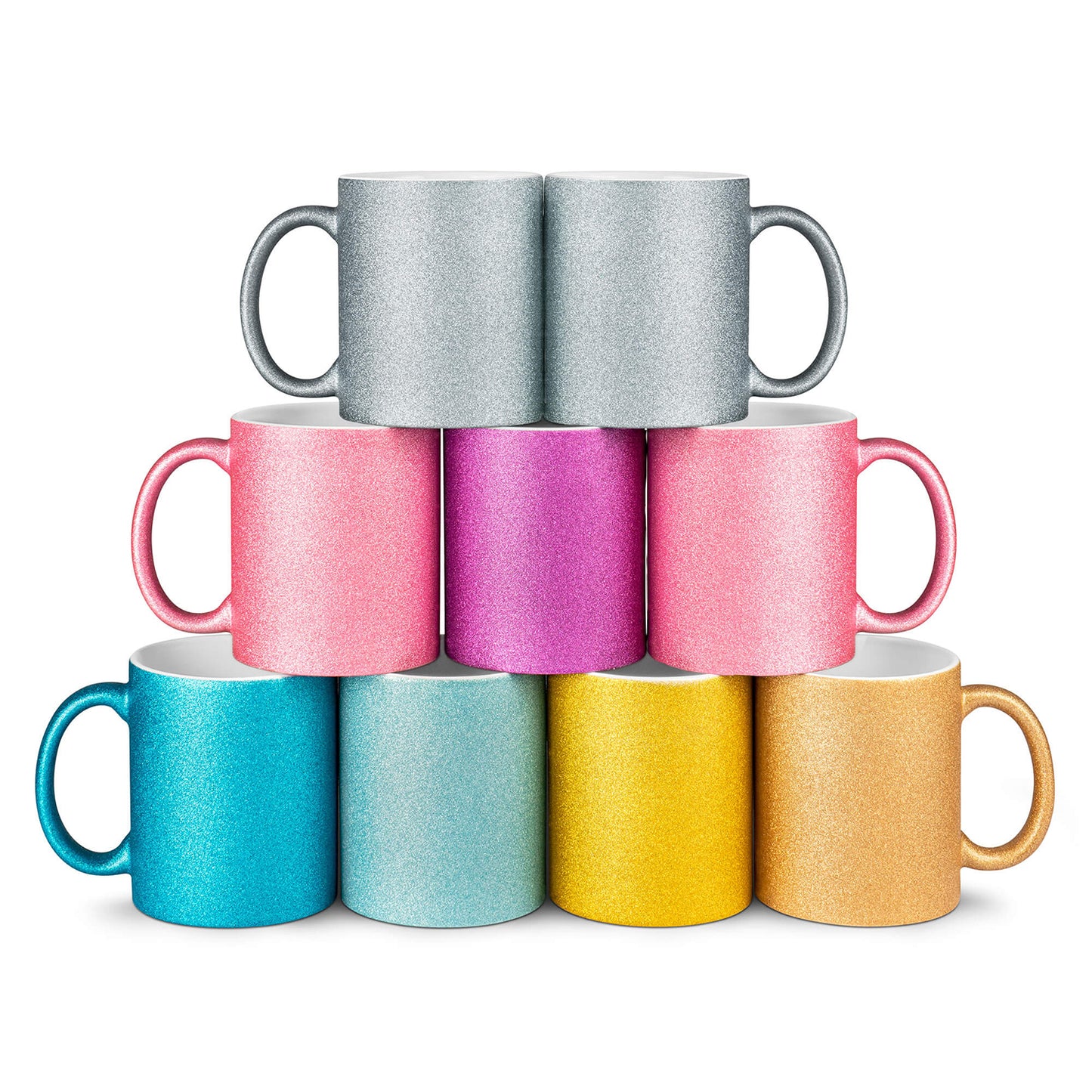 Tasse Glitzer #13229 - zu Vino sag ich nie no